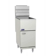 Pitco 35C+S-NAT 35 LB. Capacity Gas Deep Fryer NATURAL GAS