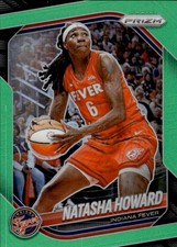 2025 Panini Prizm WNBA - Natasha Howard - #54 Green Prizm Indiana Fever