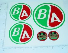 Otaco Minnitoys B/A Tanker Truck Sticker Set MN-007