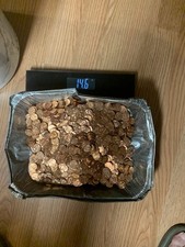14.6 lbs 95% COPPER Some Au Mostly BU Lincoln Memorial CENT 1959-1982 PENNIES
