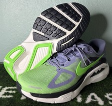 Nike Air Zoom Structure Plus Iron Purple Volt Green HQ3048-501 Men  s 13
