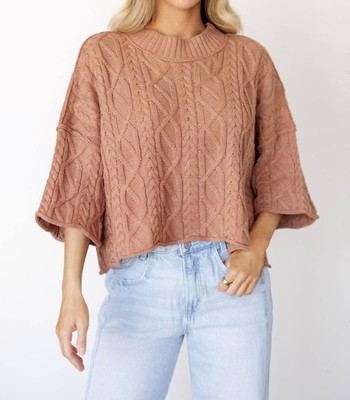 Tcec Worth The Wait Crop Sweater Size L