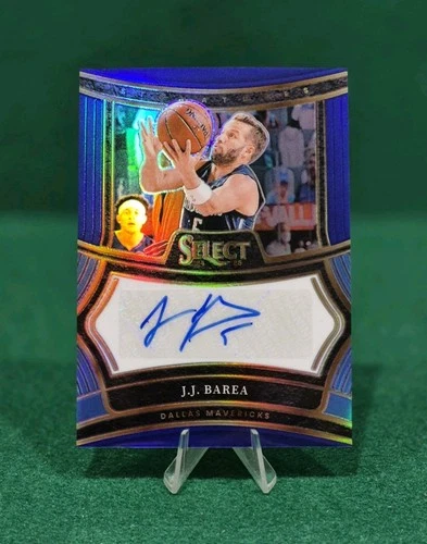 J.J. Barea (Blue) /49 Panini Select Signatures Autograph #SIG-JJB DAL Mavericks