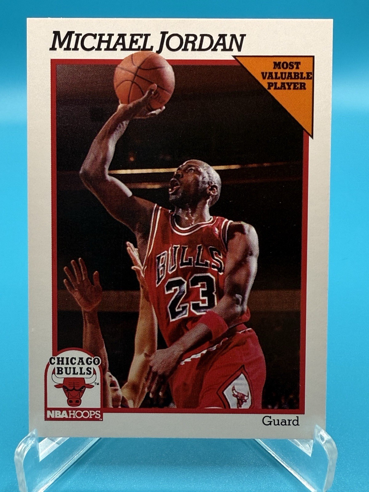 1991-92 NBA Hoops - Michael Jordan #30 Chicago Bulls HOF