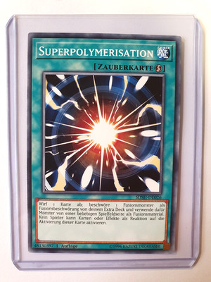 Superpolymerisation SDSH-DE026 Common 2 Auflage YU-GI-OH Karte EX