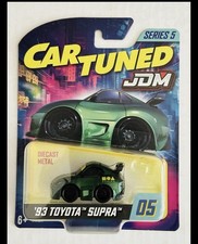 Car Tuned 93 Toyota Supra In Metallic Green 05 Car In Series 5 Jdm Collection Car Tuned 93 Toyota Supra In Metallic Green 05 Car In Series 5 Jdm Collection
