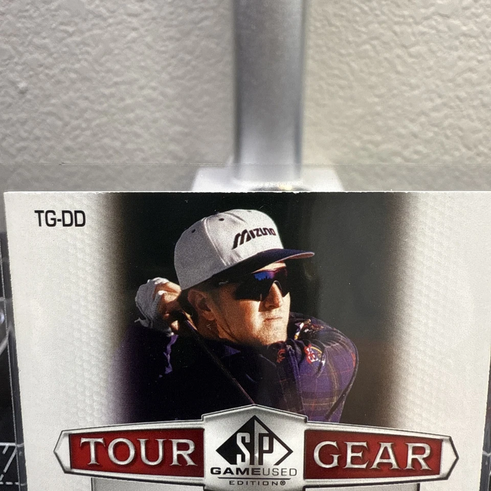 2024 Upper Deck SP Game Used Dual Relic Tour Gear, Logo! , David Duval. 1/5 - Image 3 of 4