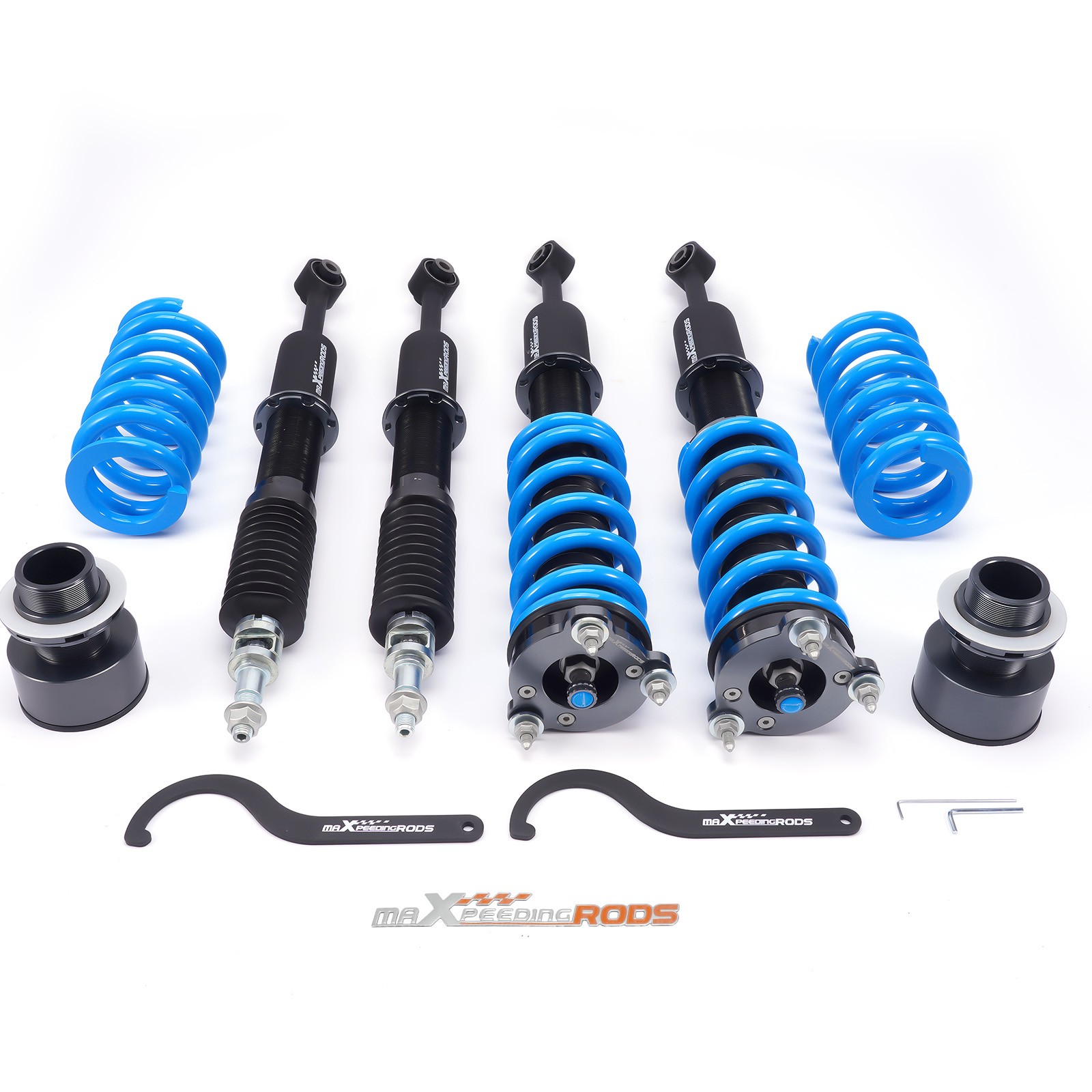 24 Step Damper Coilovers Suspension Lowering Coils for Maserati Ghibli 2014+ RWD