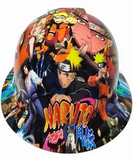 full brim hard hat custom hydro dipped IN NARUTO DRAGON BALL Z NEW AWESOME