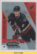 2020-21 Upper Deck Synergy Rookies Red Brayden Burke #100 READ 0c6