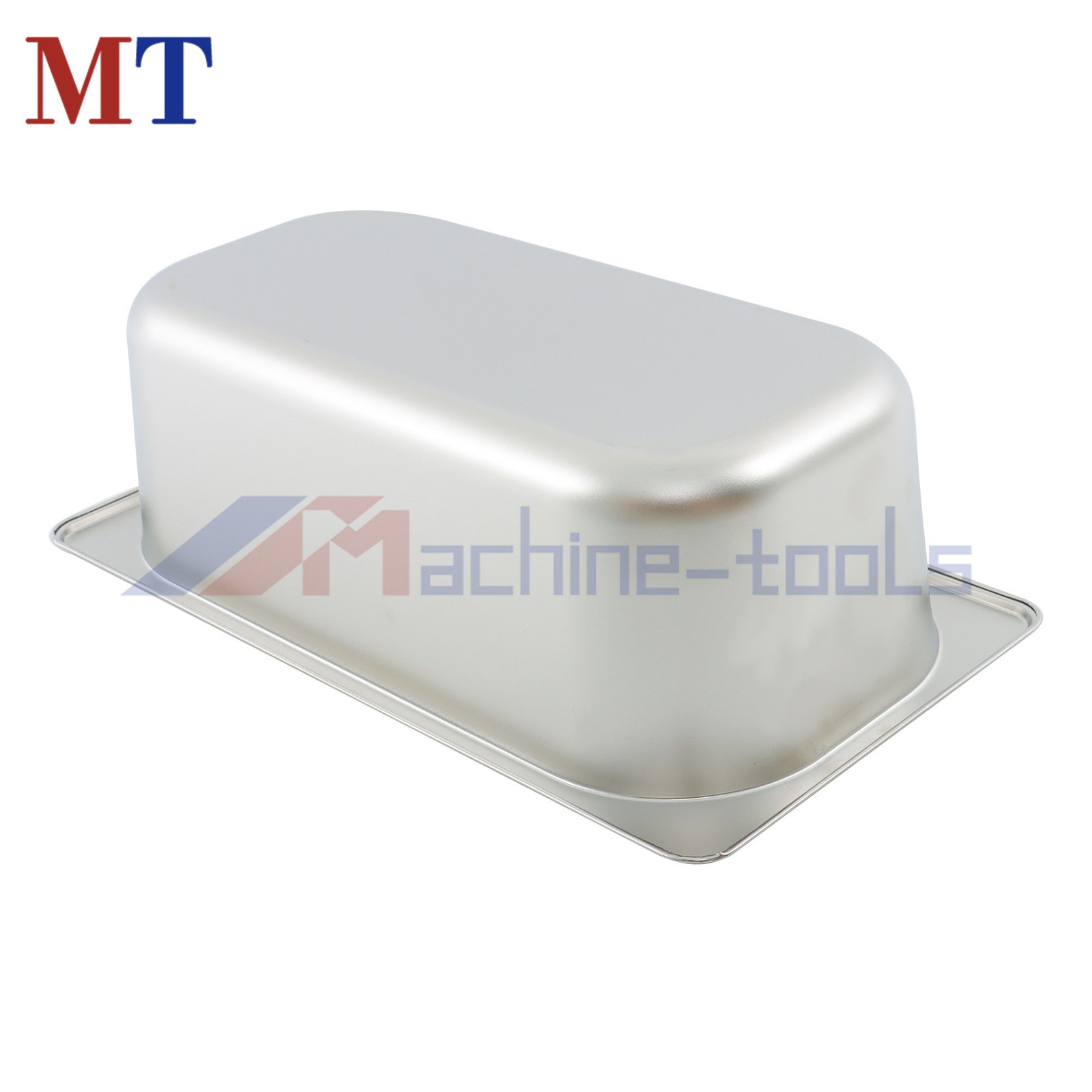 2 Commercial 1/3 Hotel Pans & Lids, 3.6 Inch Deep, Stainless Steel Food Pans