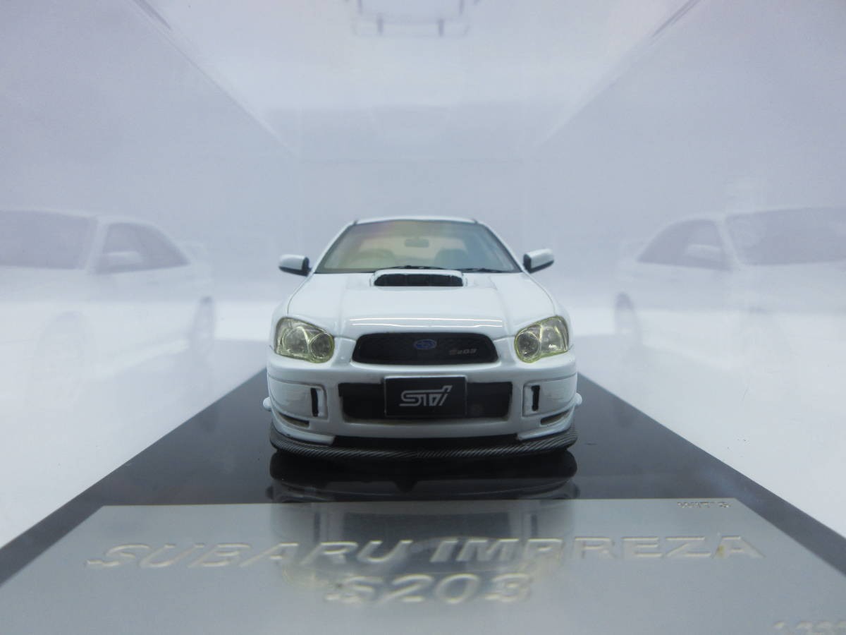 1/43 WiT’s / SUBARU IMPREZA S203 Mini car 1/43 WiT's Subaru Impreza Sedan STI S203 WR Blue Mica