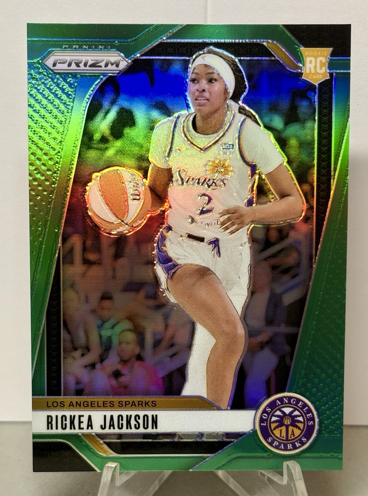 2024 Panini Prizm WNBA - Rickea Jackson #60 Green Prizm (RC)