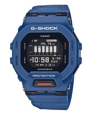 Casio G-Shock GBD200-2 Blue G-SQUAD Bluetooth Fitness Watch New w/ Tags