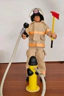 GI JOE Vintage 2001 Firefighter 12 Inch Figure with Accessories