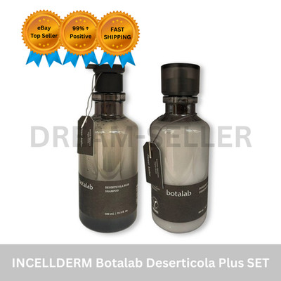 INCELLDERM Botalab Deserticola Plus Shampoo 500ml + Conditioner 300ml SET