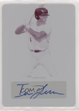 2019 Leaf Flash Printing Plate Magenta 1/1 Ivan Johnson #BA-IJ1 Auto uk2