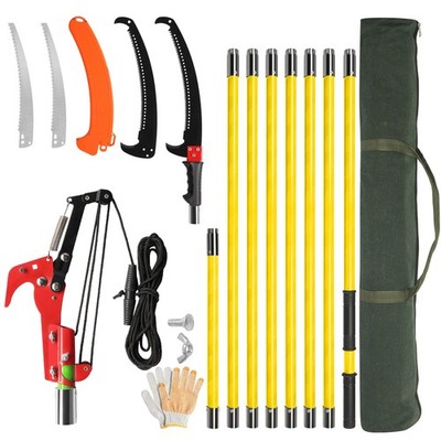 26FT Tree Pruner Pole Saw Blade Branch Limb Pruning Trimmer Cutter Extendable