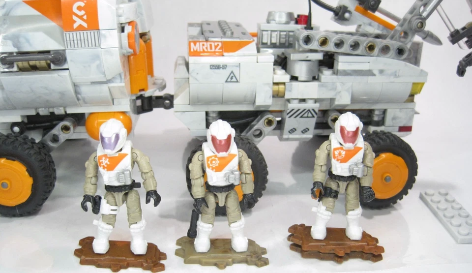 Mega Construx Brands Pro Builders Space Rover Expedition Set Loose - Image 2 of 4