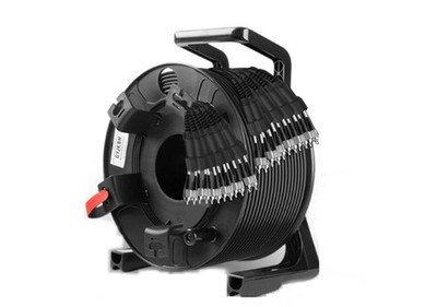1000ft(305meters) Outdoor Armored Singlemode ST-ST 12 Strands with Fiber Reel