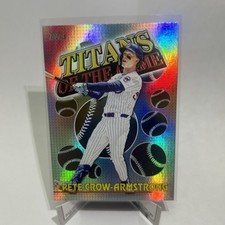 2026 Topps ⚾ Pete Crow Armstrong #TOG-13 *Titans Of The Game* Chicago CUBS 🔥