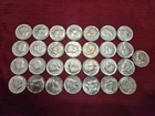 1966 & 1967 Kennedy Half Dollar 40% Silver Coins - Lot Of 29 - 4.288 ASW ozt