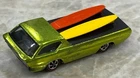 Hot Wheels Redline Antifreeze Deora - Dark Int - Original Boards - Nice!!