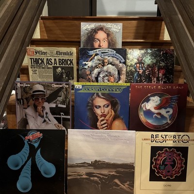 Lot of 10 Classic Rock /Moody BLUES-Steve Miller-Nugent-Elton John-CCR-BTO