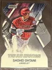 2021 Topps Stadium Club Shohei Ohtani Triumvirates Die-Cut #T-13 - LA ANGELS