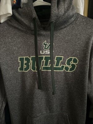 Champion USF Bulls NCAA Pullover Hoodie Sweatshirt Men's Size Small