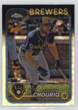 2024 Topps Chrome Logofractor Edition Jackson Chourio #161 06lh
