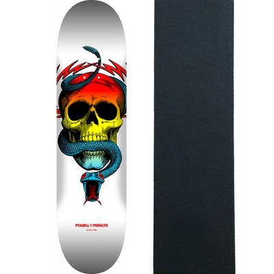 Powell Peralta Skateboard Deck Mike McGill Yellow Fade White 8.5'' x 32.08'' with