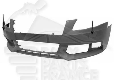 Pare-choc avant lisse sans trous de capteurs pour Audi A4 B8 millesimes 2007-2011