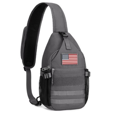 Crossbody Sling Bag Anti Theft RFID Sling Backpack Lightweight Travel Hiking ...