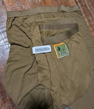 USMC Coyote FROG Silk Weight Thermal Base Layer Bottom Medium