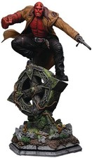 Iron Studios - Hellboy 2: The Golden Army - Art Scale 1/10 - Hellboy Statue New