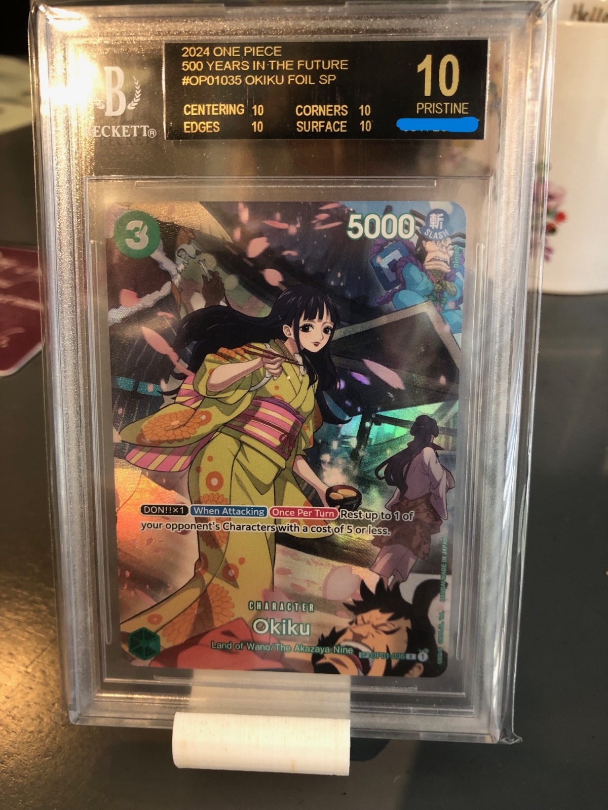 BGS10 ゾロ十郎　ブラックラベル　ONE PIECE SP 2024 BGS10 ゾロ十郎 ブラックラベル ONE PIECE SP 2024 BGS10 ゾロ十郎