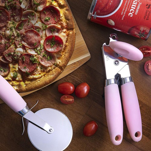 7 Piece Stainless Steel Copper Plated Kitchen Tool Set Peeler Can Opener Slicer - Picture 3 of 12