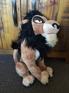 scar plush disney store