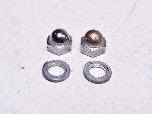 86 HONDA GL1200A GOLD WING LICENSE PLATE LIGHTING HOUSING MOUNTING NUT - Picture 3 of 4