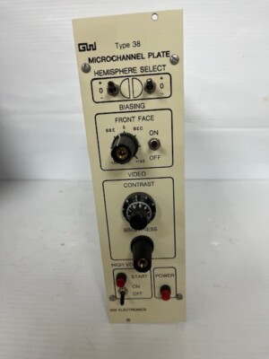 GW Electronics Type 38 MICROCHANNEL PLATE, JEOL SEM JSM-6300/6400F