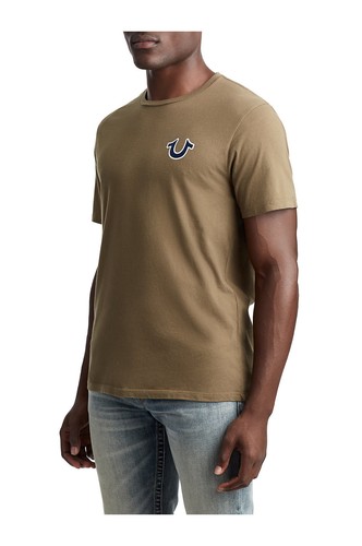 True Religion Men's T-Shirt Buddha Classic Logo Graphic Short Sleeve Tee - Picture 25 of 51