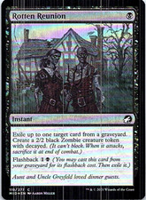 Rotten Reunion Foil Magic Innistrad Midnight Hunt NM