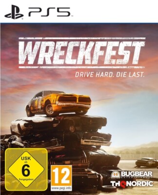 WRECKFEST: Drive Hard. Die Last. - PlayStation 5 (PS5, 2021) NEU&OVP | SEALED