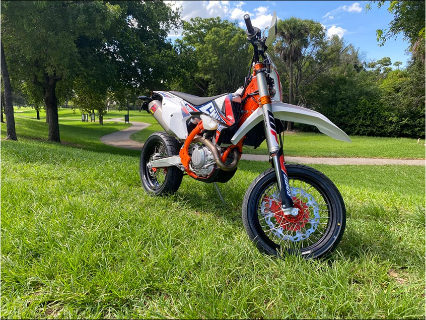 KKE 17 Inch CUSH Supermoto Wheels For KTM SXF EXC XCF XCW 2025