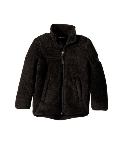 The North Face Kids Girls Campshire Sherpa Fleece Jacket Full Zip Coat NF New - Picture 2 of 8
