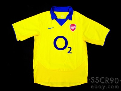 arsenal o2 yellow kit