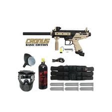Tippmann Cronus Paintball Marker Gun Player Package Basic Tan Edition