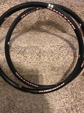 Crupi Rhythm Set Of Rims 1.5 Black 28 Hole