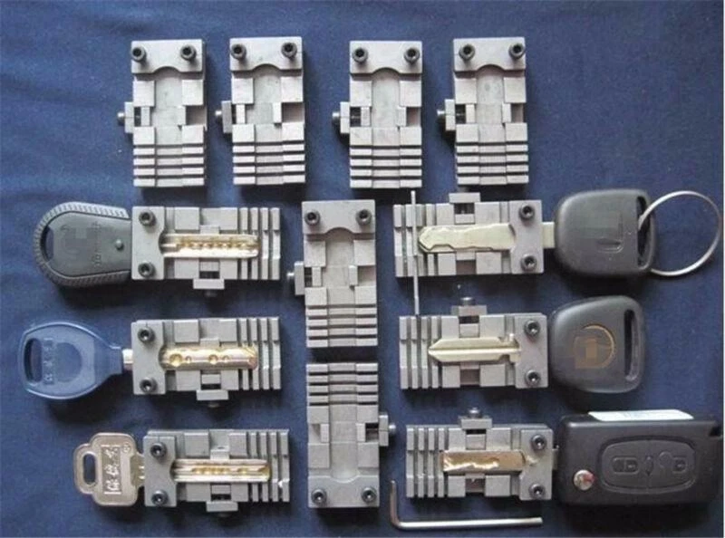 Herramientas universales de fijación de abrazadera de corte para todas las llaves especiales de bloqueo de automóviles y casas Foto 3 de 4